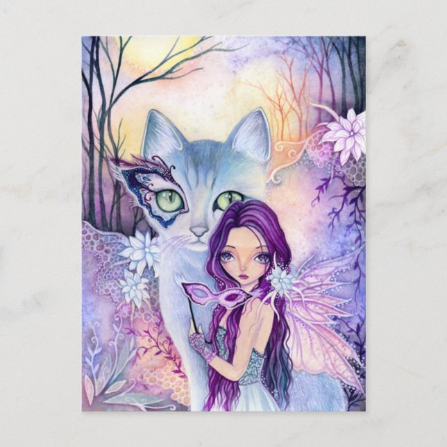 Masquerade night - Postcard (Front)