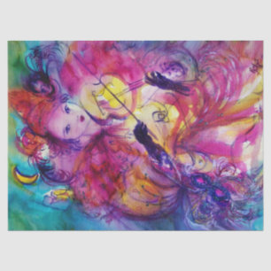 MASQUERADE NIGHT VIOLINIST Venetian Carnival  Tissue Paper