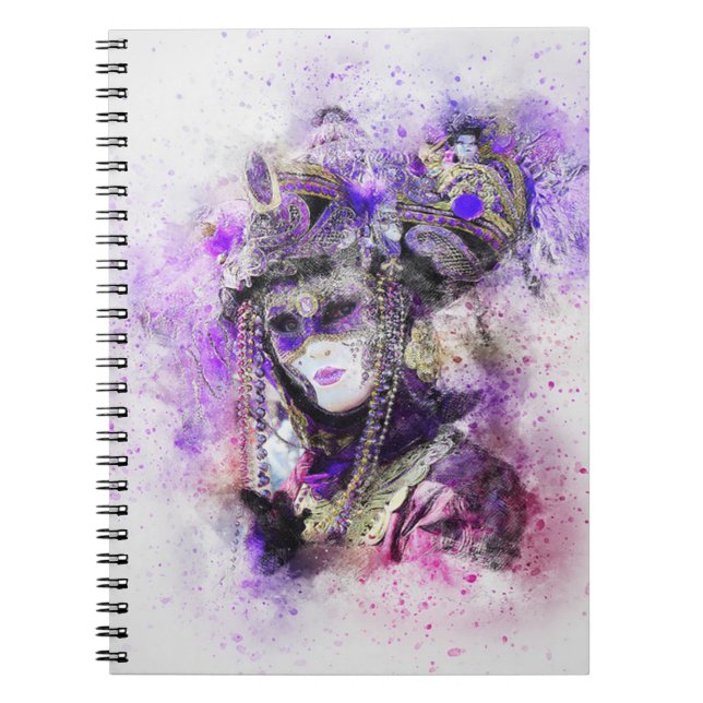 Masquerade Notebook (Front)