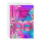 Masquerade Party Birthday Teal Purple Pink