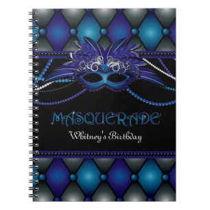 Masquerade Party Guest Book