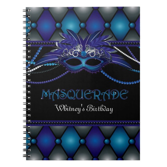 Masquerade Party Guest Book (Front)
