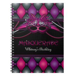 Masquerade Party Guest Book