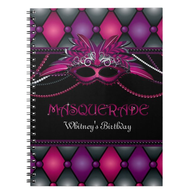 Masquerade Party Guest Book (Front)
