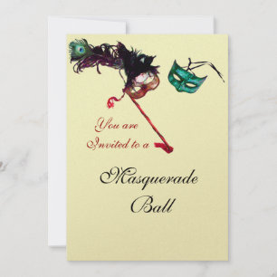 MASQUERADE PARTY INVITATION