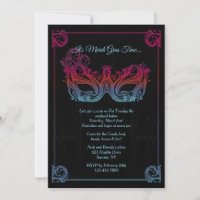 Masquerade Party Invitation