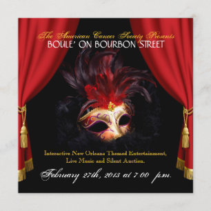 Masquerade Party Invitation