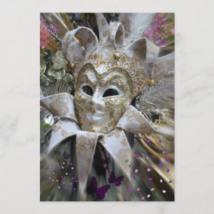 Masquerade Party Invite