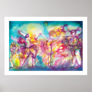 MASQUERADE PARTY,Mardi Gras Masks,Dance,Music Poster