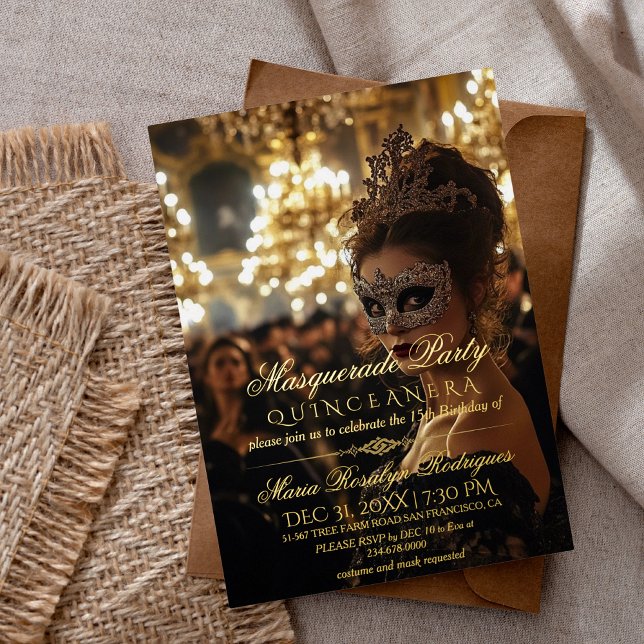 Masquerade Party Photo Quinceanera  (Creator Uploaded)