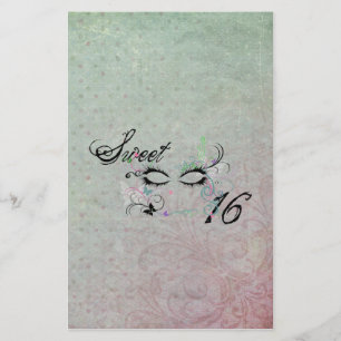 Masquerade Sweet 16 Candy Wrapper