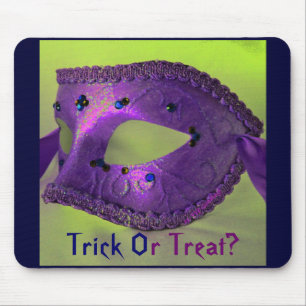 "Masquerade" Trick Or Treat Mousepad- Customisable Mouse Mat
