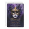 Masquerade Venetian Mask Gold Purple 50th Birthday