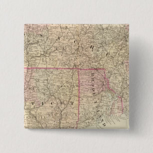 Mass, Conn, RI 2 15 Cm Square Badge