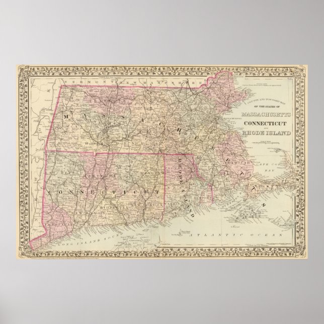 Mass, Conn, RI 2 Poster (Front)