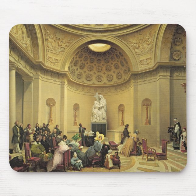 Mass in the Expiatory Chapel, 1830-48 Mouse Mat (Front)