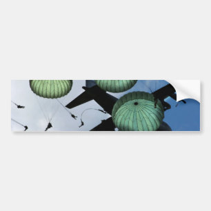 Mass Jump Mission, Parachutes, U.S. Army Bumper Sticker