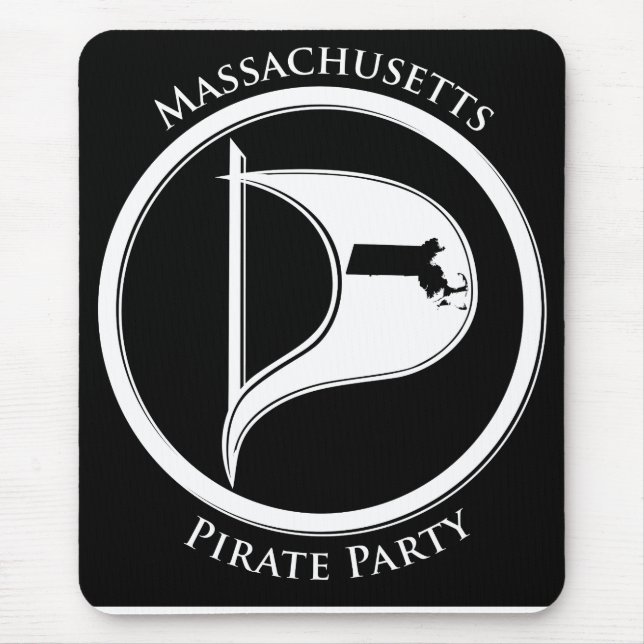 Mass Pirate Mouse Pad Dark (Front)