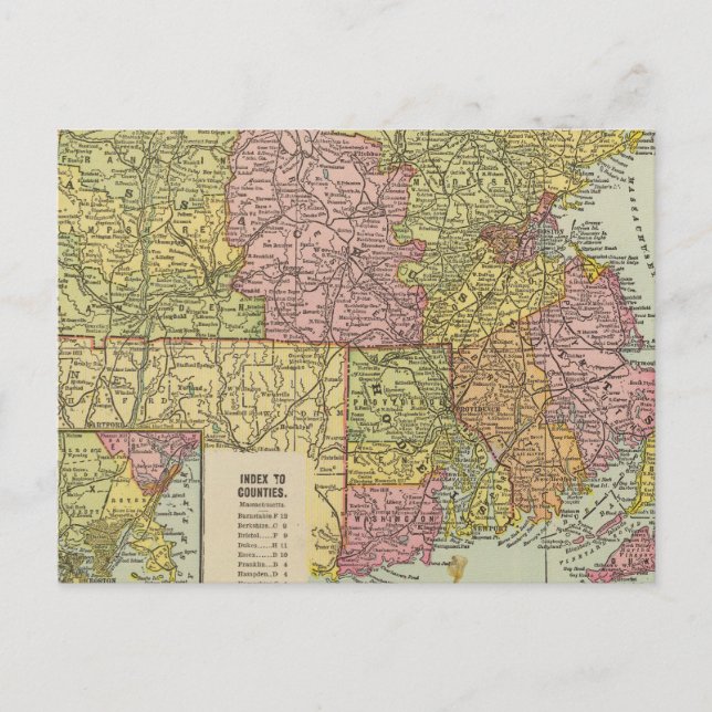 Mass, RI 3 Postcard (Front)