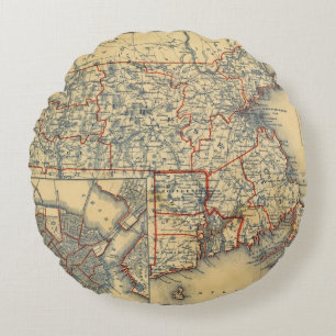 Mass, RI Round Cushion