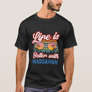 Massa Curry 'Life Is Better With Massa Curry' T-Shirt