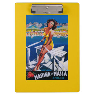 Massa Marina Travel Poster Clipboard
