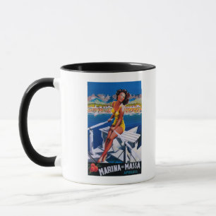 Massa Marina Travel Poster Mug