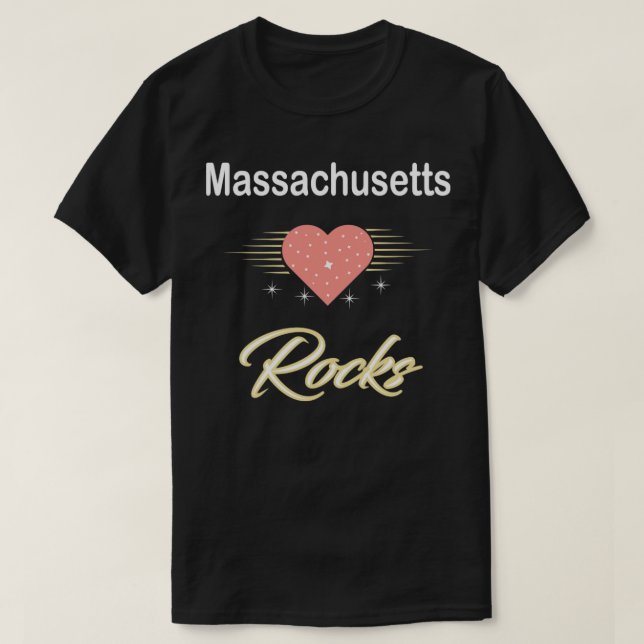 Massachusetts1  T-Shirt (Design Front)