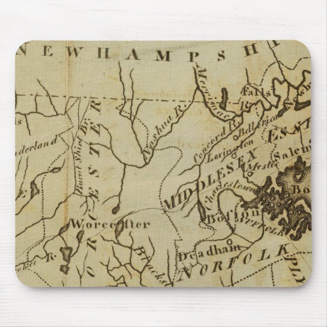 Massachusetts 3 mouse mat (Front)