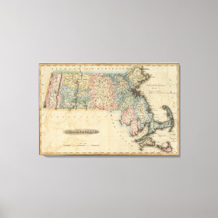 Massachusetts 4 canvas print