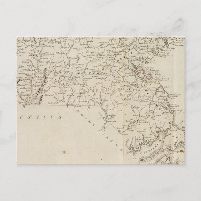 Massachusetts 4 postcard (Front)