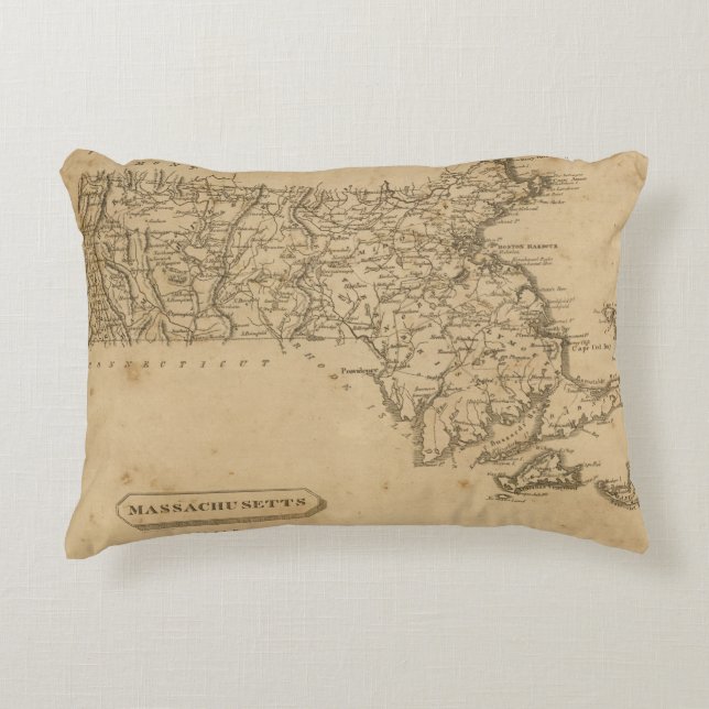Massachusetts 5 decorative cushion (Front)