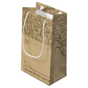 Massachusetts 5 small gift bag