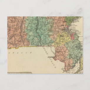 Massachusetts 6 postcard