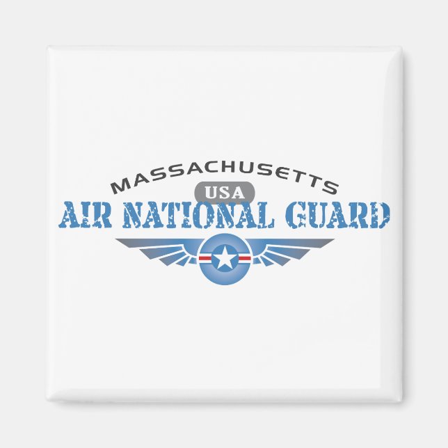 Massachusetts Air National Guard Magnet (Front)