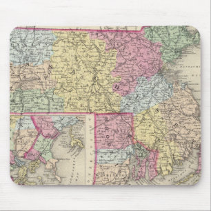 Massachusetts And Rhode Island 2 Mouse Mat