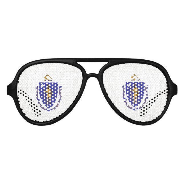 Massachusetts Aviator Sunglasses (Front)