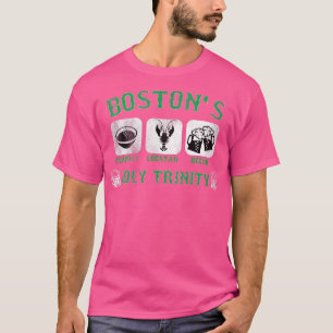 Massachusetts Boston Chowder lobster beer ST PATRI T-Shirt