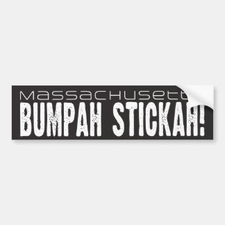 Massachusetts Bumpah Stickah! Bumper Sticker