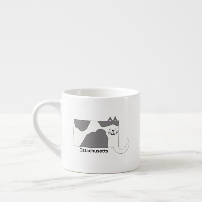 Massachusetts Catachusetts Espresso Mug (Left)