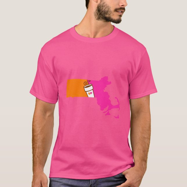 Massachusetts Coffee Active T-Shirt (Front)