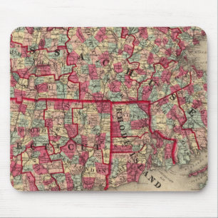 Massachusetts, Connecticut, and Rhode Island Mouse Mat