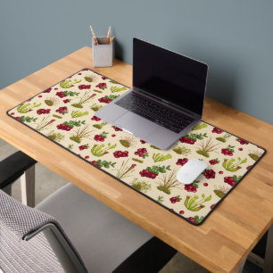 Massachusetts Cranberry Bog - Harvest Botanical Desk Mat