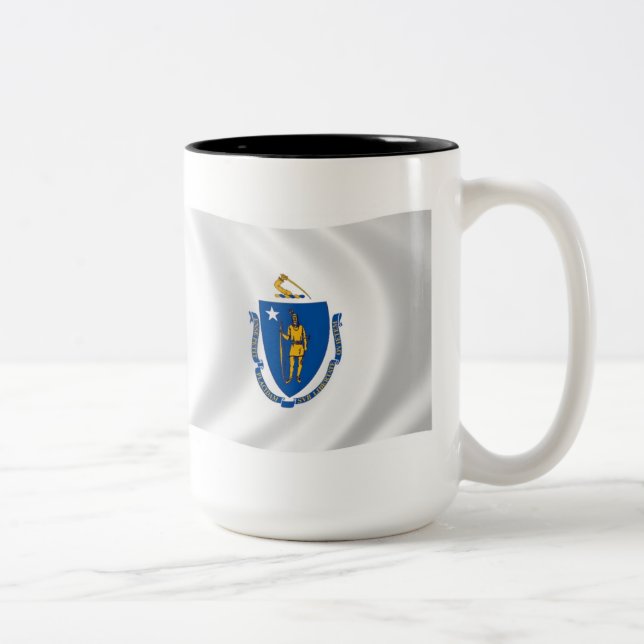Massachusetts Flag Mug (Right)