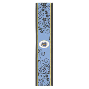 Massachusetts flag short table runner