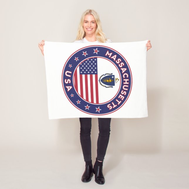 Massachusetts Fleece Blanket (In Situ)