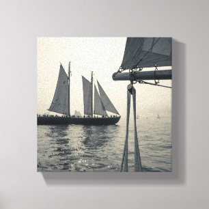 Massachusetts, Gloucester, Schooner Festival 2 Canvas Print