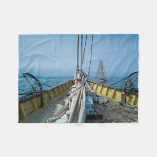 Massachusetts, Gloucester, Schooner Festival 3 Fleece Blanket