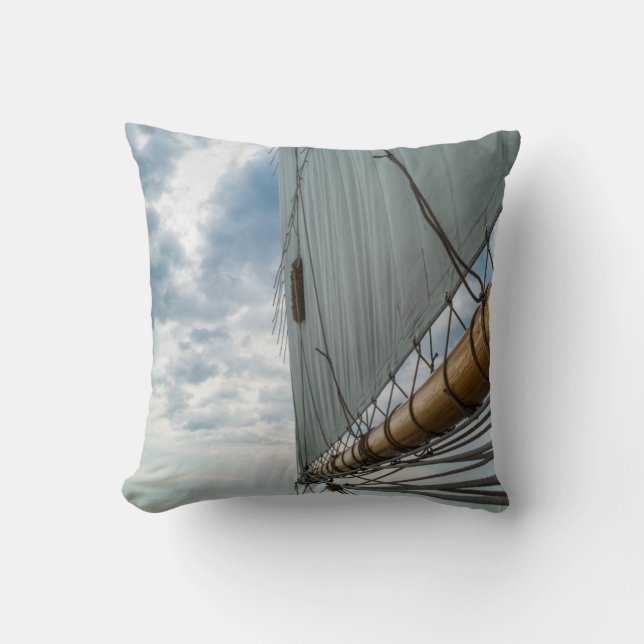 Massachusetts, Gloucester, Schooner Festival 4 Cushion (Front)