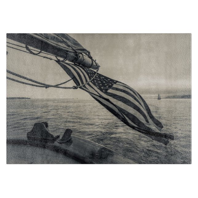 Massachusetts, Gloucester, Schooner Festival 5 Cutting Board (Front)